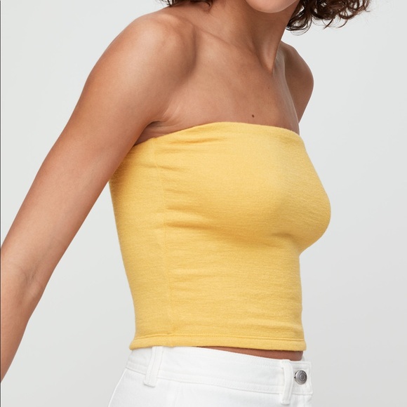 Wilfred Yellow Adriana Tube Top - Picture 2 of 6